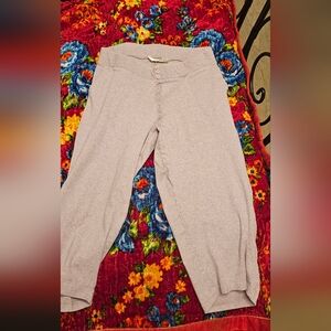 Light Mauve Cropped Pants- Size S